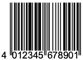 EAN Code (Barcode / Strichcode)